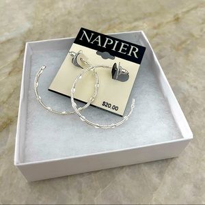 Napier hoop earrings